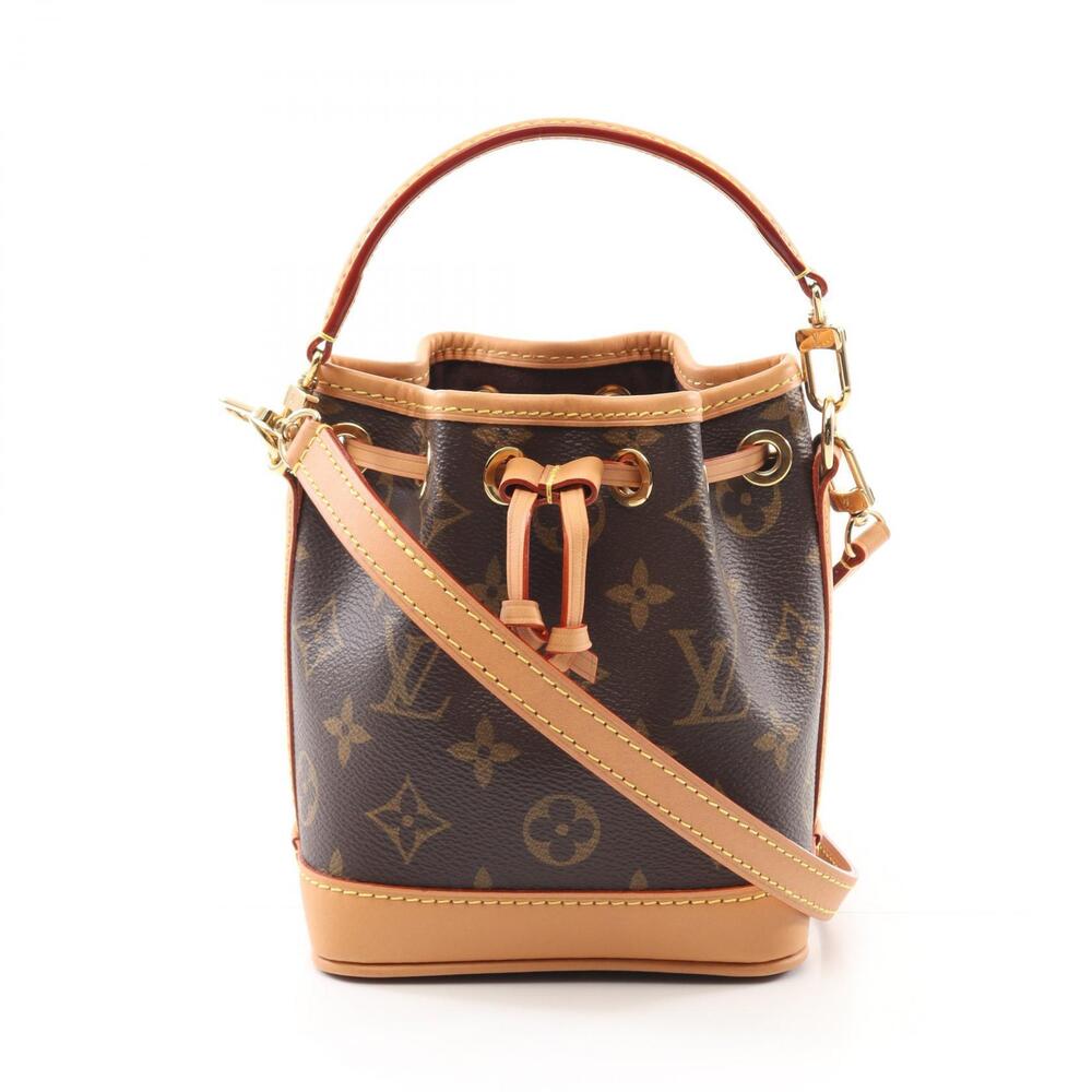 Louis Vuitton Handbag canvas leather Monogram brown